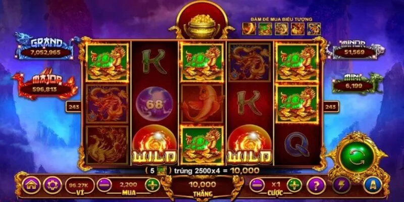 Kho Báu Tứ Linh là trò chơi nổ hũ nổi bật tại SanClub